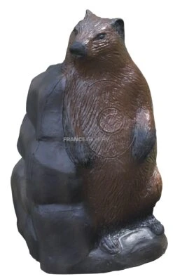 A.A. Cible 3D Marmotte Debout