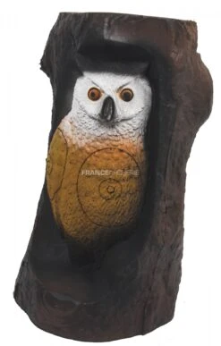 A.A. Cible 3D Hibou Dans Un Tronc
