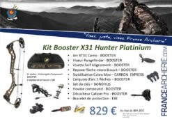 Kit Booster X31 Hunter Platinium - 2024